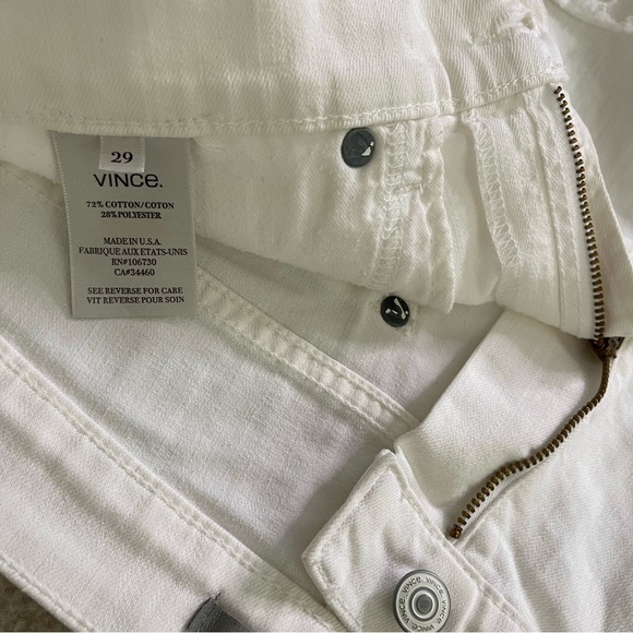 Vince White Jean Shorts - Picture 3 of 4